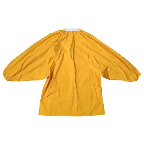 NWT Tory Burch Puffed Sleeve Tunic Vine Orange Size XS - Picture 7 of 7